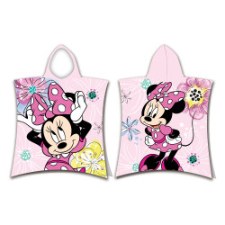 Παιδικό Πόντσο Βαμβακερό Βελούδινο Minnie 320gsm Ροζ  1τεμ. Παιδικό Πόντσο Βαμβακερό Βελούδινο Minnie 320gsm Ροζ  1τεμ.