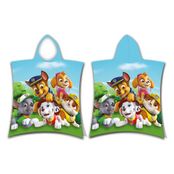 Παιδικό Πόντσο Βαμβακερό Βελούδινο Paw Patrol 320gsm Τυρκουάζ   1τεμ. Παιδικό Πόντσο Βαμβακερό Βελούδινο Paw Patrol 320gsm Τυρκουάζ   1τεμ.