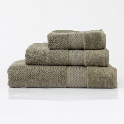 Πετσέτα Προσώπου Lava Χακί  3τεμ.