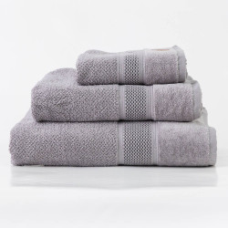 Πετσέτα Προσώπου Lava Γκρι  3τεμ.