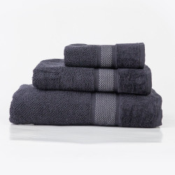 Πετσέτα Προσώπου Lava Μαύρο  3τεμ.