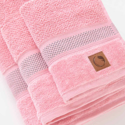 Πετσέτα Μπάνιου Lava Ροζέ   2τεμ.