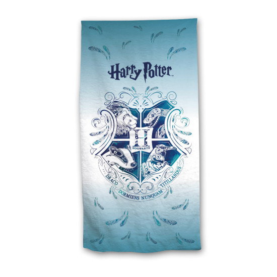 Πετσέτα Θαλάσσης Microfiber Harry Potter Σιέλ  1τεμ.