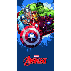 Πετσέτα Θαλάσσης Βαμβακερή Βελούδινη Avengers 320gsm Μπλε  1τεμ. Πετσέτα Θαλάσσης Βαμβακερή Βελούδινη Avengers 320gsm Μπλε  1τεμ.