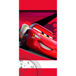 Πετσέτα Θαλάσσης Βαμβακερή Βελούδινη Cars 320gsm Κόκκινο  1τεμ. Πετσέτα Θαλάσσης Βαμβακερή Βελούδινη Cars 320gsm Κόκκινο  1τεμ.