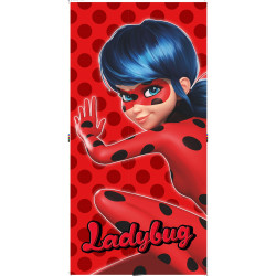 Πετσέτα Θαλάσσης Βαμβακερή Βελούδινη Ladybug 320gsm Κόκκινο  1τεμ. Πετσέτα Θαλάσσης Βαμβακερή Βελούδινη Ladybug 320gsm Κόκκινο  1τεμ.
