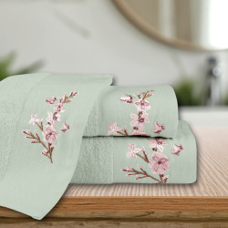 Πετσέτες Σετ 3ΤΜΧ Cherry Blossom Λευκό  1τεμ.