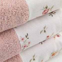 Πετσέτες Σετ 3ΤΜΧ Elodie Πούδρα 1τεμ. Πετσέτες Σετ 3ΤΜΧ Elodie Πούδρα 1τεμ.