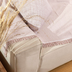 Ριχτάρι Βαμβακερό Τριθέσιο Aztek Ροζέ   1τεμ.