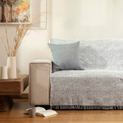 Ριχτάρι Βαμβακερό Πολυθρόνας Forest Γκρι  1τεμ.