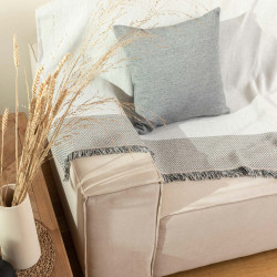 Ριχτάρι Βαμβακερό Τετραθέσιο Isla Μαύρο  1τεμ.