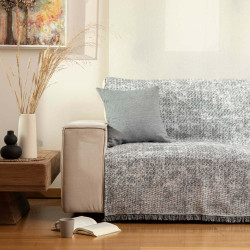 Ριχτάρι Βαμβακερό Διθέσιο Yaiza Γκρι  1τεμ.