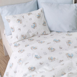 Σεντόνια Κούνιας Σετ Rocking Horse Σιέλ Σιέλ 1τεμ. Σεντόνια Κούνιας Σετ Rocking Horse Σιέλ Σιέλ 1τεμ.