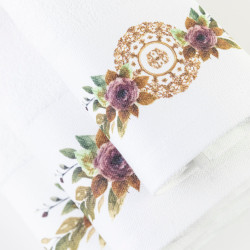 Πετσέτες Σετ 3ΤΜΧ Florence Λευκό 1τεμ. Πετσέτες Σετ 3ΤΜΧ Florence Λευκό 1τεμ.