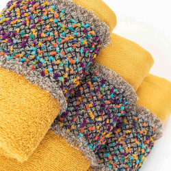 Πετσέτες Σετ 3ΤΜΧ Jules Μουσταρδί 1τεμ. Πετσέτες Σετ 3ΤΜΧ Jules Μουσταρδί 1τεμ.