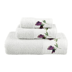 Πετσέτες Σετ 3ΤΜΧ Sweet Pea Εκρού 1τεμ. Πετσέτες Σετ 3ΤΜΧ Sweet Pea Εκρού 1τεμ.