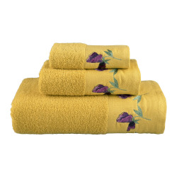 Πετσέτες Σετ 3ΤΜΧ Sweet Pea 'Ωχρα 1τεμ. Πετσέτες Σετ 3ΤΜΧ Sweet Pea 'Ωχρα 1τεμ.