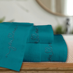 Πετσέτες Σετ 3ΤΜΧ You&Me Δαμασκηνί  1τεμ.