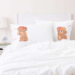 Ζεύγος Μαξιλαροθήκες Because Λευκό 1τεμ. Ζεύγος Μαξιλαροθήκες Because Λευκό 1τεμ.