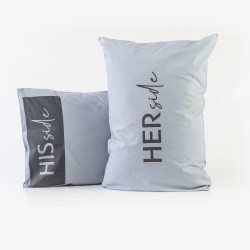 Ζεύγος Μαξιλαροθήκες His&Hers Side Ποντικί  1τεμ.