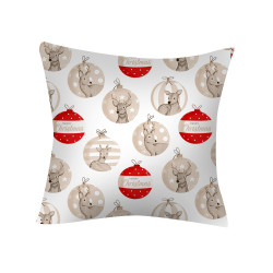 Μαξιλάρι Διακοσμητικό Χριστουγεννιάτικο Merry Christmas Εκρού 1τεμ. Μαξιλάρι Διακοσμητικό Χριστουγεννιάτικο Merry Christmas Εκρού 1τεμ.