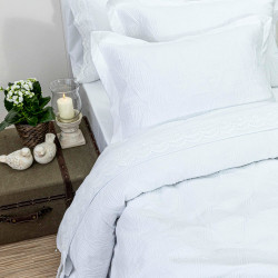 Κουβερλί Σετ Φαίδρα Λευκό Υπέρδιπλο Λευκό 1τεμ. Κουβερλί Σετ Φαίδρα Λευκό Υπέρδιπλο Λευκό 1τεμ.