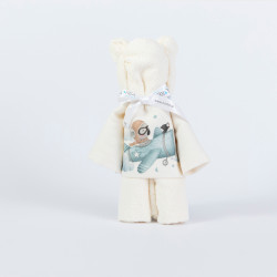 Πετσέτα Αρκουδάκι Aviator Εκρού  1τεμ.