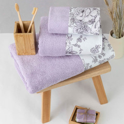 Πετσέτες Σετ 3ΤΜΧ Beatrice Λιλά 1τεμ. Πετσέτες Σετ 3ΤΜΧ Beatrice Λιλά 1τεμ.