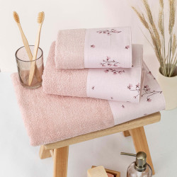 Πετσέτες Σετ 3ΤΜΧ Campanula Εκρού  1τεμ.