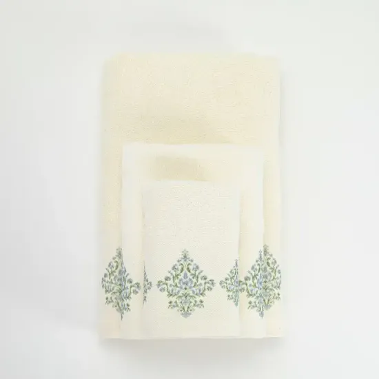 Πετσέτες Σετ 2ΤΜΧ Damask Λευκό 1τεμ. Πετσέτες Σετ 2ΤΜΧ Damask Λευκό 1τεμ.