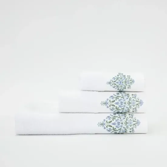 Πετσέτες Σετ 2ΤΜΧ Damask Λευκό 1τεμ. Πετσέτες Σετ 2ΤΜΧ Damask Λευκό 1τεμ.