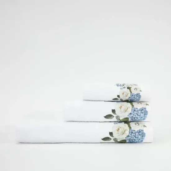 Πετσέτα Προσώπου Hortensia Λευκό  6τεμ.