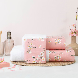 Πετσέτες Σετ 3ΤΜΧ Jasmine Εκρού  1τεμ.