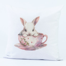 Μαξιλάρι Διακοσμητικό Printed Σχέδιο 84 Λευκό 1τεμ. Μαξιλάρι Διακοσμητικό Printed Σχέδιο 84 Λευκό 1τεμ.