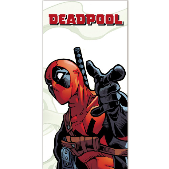 Πετσέτα Θαλάσσης Microfiber Deadpool Γκρι  1τεμ.