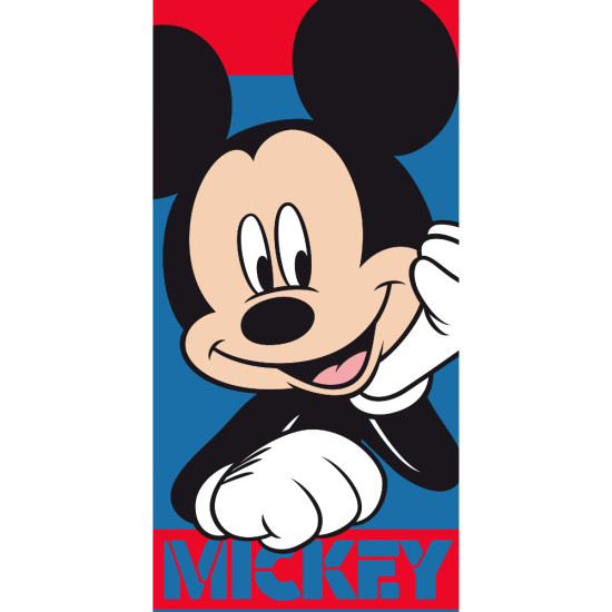 Πετσέτα Θαλάσσης Microfiber Hello Mickey Μπλε  1τεμ.