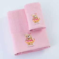 Πετσέτες Σετ 2ΤΜΧ So Sweet Ροζ  1τεμ.