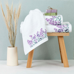 Πετσέτα Προσώπου Forget me Not Λευκό 6τεμ. Πετσέτα Προσώπου Forget me Not Λευκό 6τεμ.