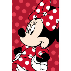 Κουβέρτα Flannel Minnie Red Κόκκινο  1τεμ. Κουβέρτα Flannel Minnie Red Κόκκινο  1τεμ.