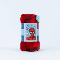 Κουβέρτα Flannel Spiderman Job Σιέλ  1τεμ.