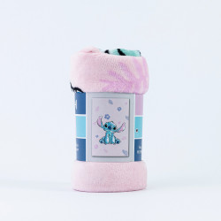 Κουβέρτα Flannel Stitch Ροζ  1τεμ.