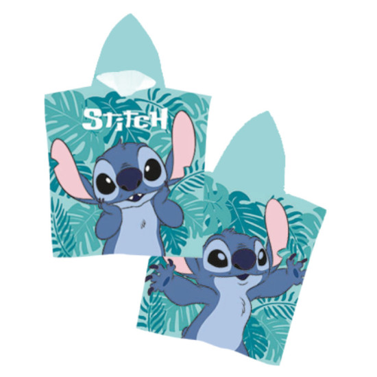 Παιδικό Πόντσο Microfiber Stitch Βεραμάν  1τεμ.