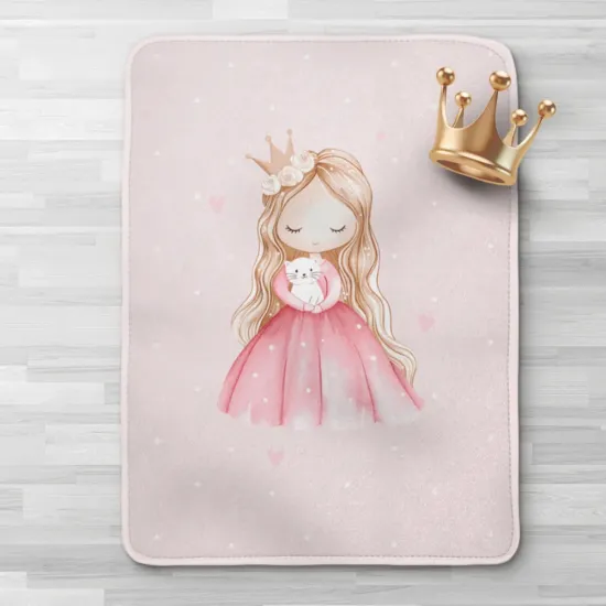 Κουβέρτα Κούνιας Little Queen Ροζ  1τεμ.