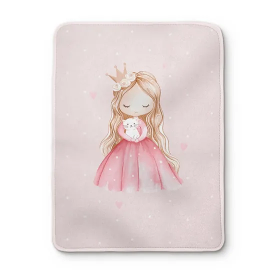 Κουβέρτα Little Queen Μονή Ροζ  1τεμ.