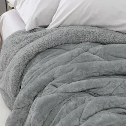 Κουβερτοπάπλωμα Cozy King Size Γκρι  1τεμ.