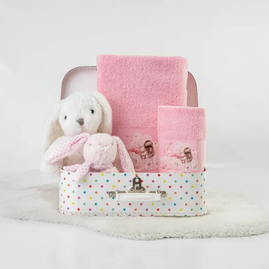 Πετσέτες Σετ 2ΤΜΧ Goodnight Ροζ Ροζ 1τεμ. Πετσέτες Σετ 2ΤΜΧ Goodnight Ροζ Ροζ 1τεμ.