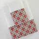 Πετσέτες Χριστουγεννιάτικες Σετ 2ΤΜΧ Tartan Λευκό  1τεμ.