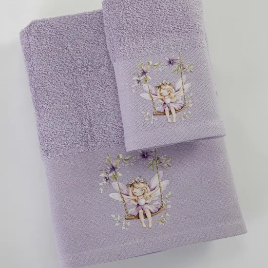 Πετσέτες Σετ 2ΤΜΧ Bela Λιλά 1τεμ. Πετσέτες Σετ 2ΤΜΧ Bela Λιλά 1τεμ.