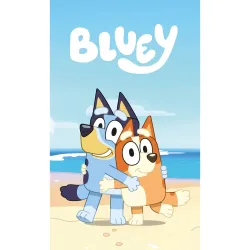 Κουβέρτα Fleece Bluey Σιέλ  1τεμ.