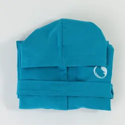 Μπουρνούζι Εφηβικό Με Κουκούλα Torpedo Τυρκουάζ Τυρκουάζ 1τεμ. Μπουρνούζι Εφηβικό Με Κουκούλα Torpedo Τυρκουάζ Τυρκουάζ 1τεμ.